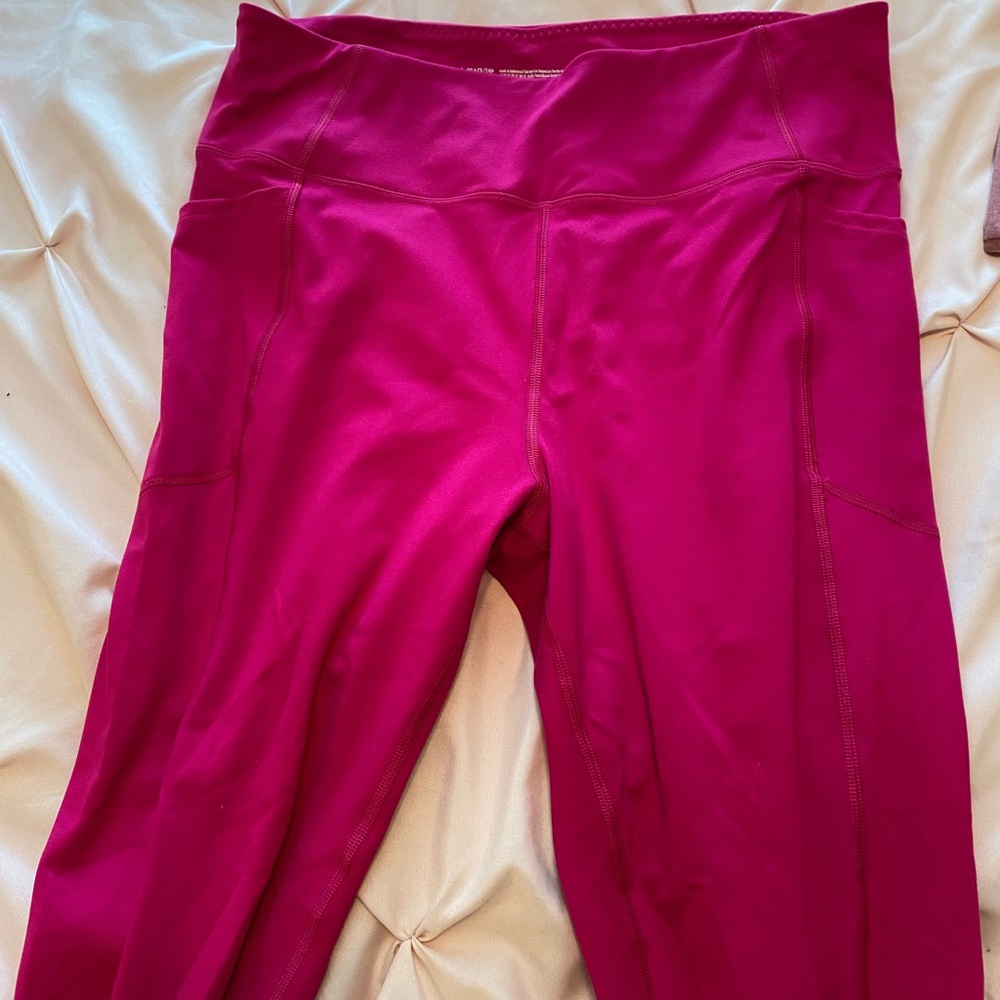 Size 16 Victorias Secret Hot Pink Leggings